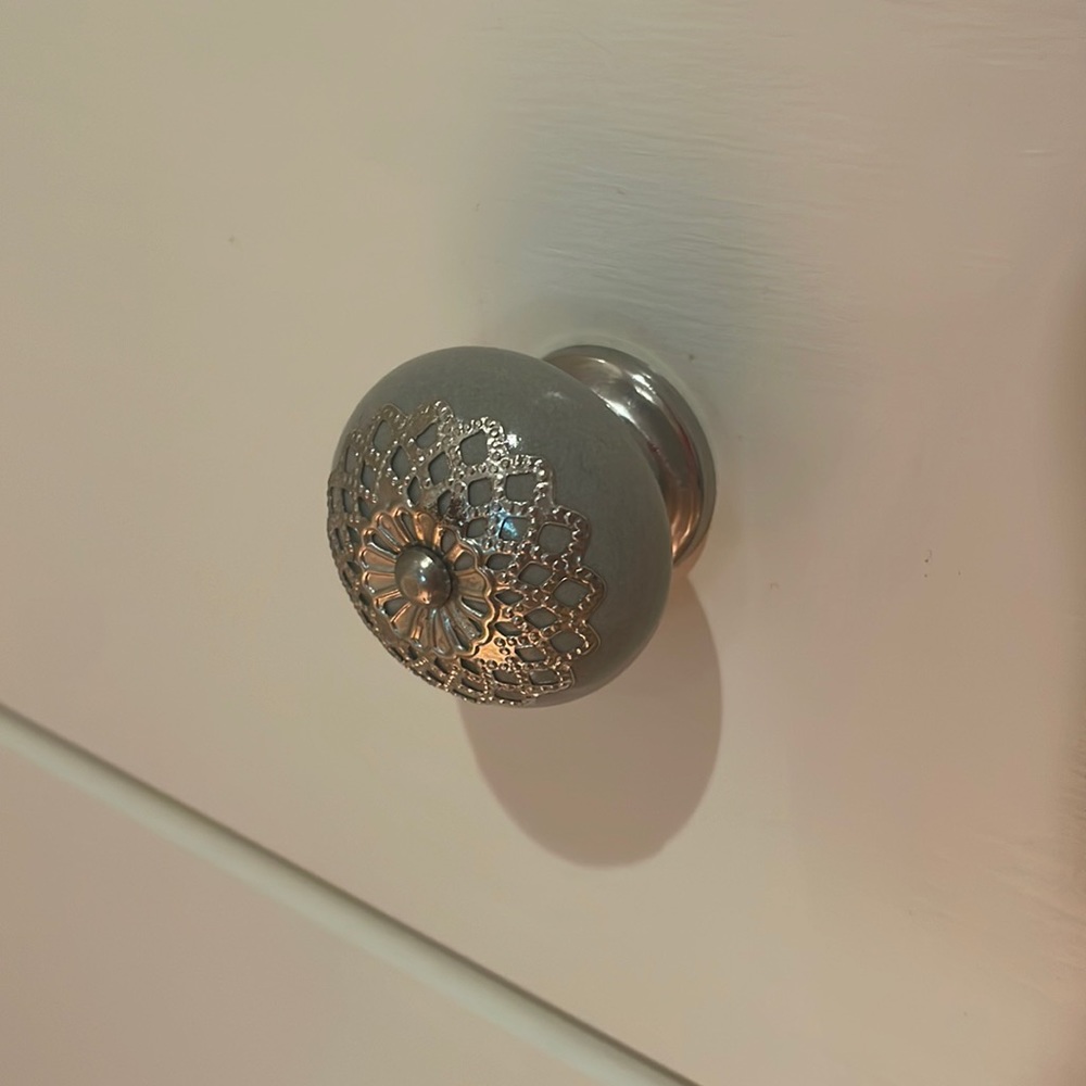 Gray Drawer Knobs